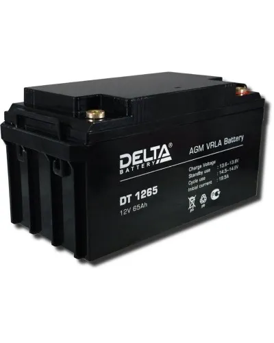 Delta DT 1265. Аккумулятор герметичный свинцово-кислотный. Delta в Саратове