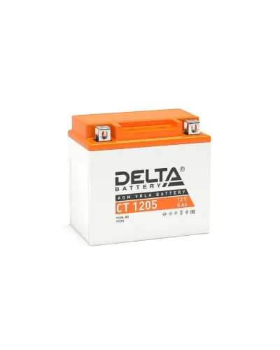 Delta CT 1205. Аккумулятор герметичный свинцово-кислотный стартерный. Delta в Саратове