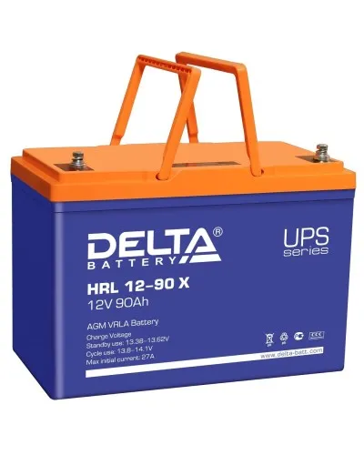 Delta HRL 12-90 X. Аккумулятор герметичный свинцово-кислотный. Delta в Саратове