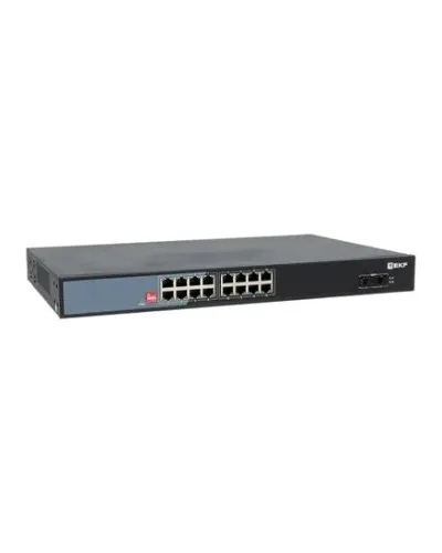 TSX-U-2GX/SFP-16GTP-R. Промышленный неуправляемый коммутатор. EKF в Саратове