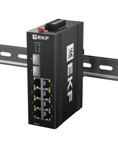 TSX-ML2-2GH/SFP-8GT. Промышленный управляемый коммутатор. EKF в Саратове