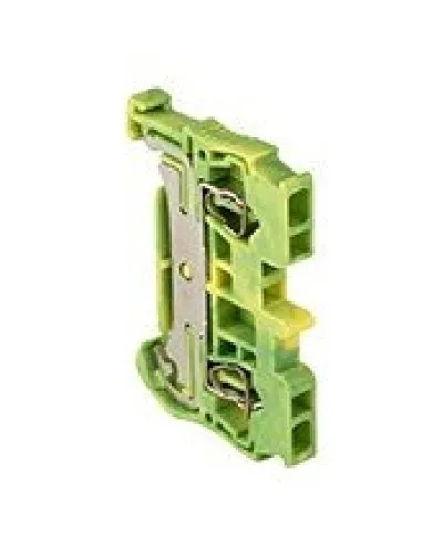 JXB-ST-2.5 2-проводная земля, желто-зеленная (plc-jxb-st-2.5-pen). Колодка клеммная пружинная. EKF в Саратове
