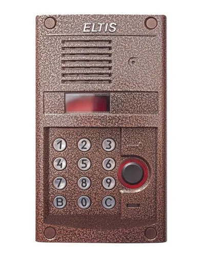 DP400-RDC24 (медь). Блок вызова домофона. ELTIS в Саратове