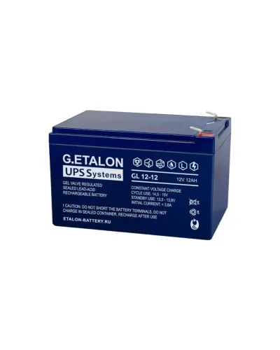 G.ETALON GL 12-12. Аккумулятор герметичный свинцово-кислотный. ETALON в Саратове