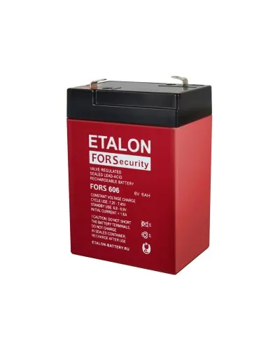 ETALON FORS 606. Аккумулятор герметичный свинцово-кислотный. ETALON в Саратове