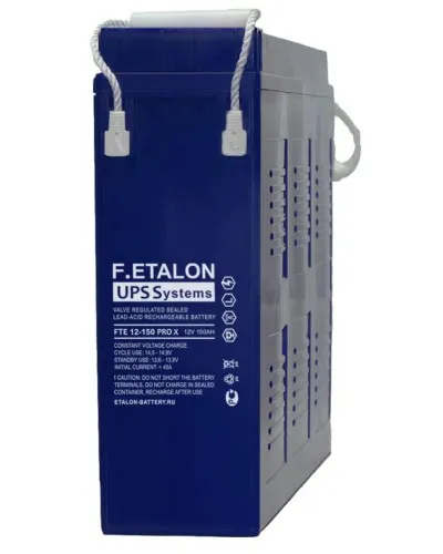 F.ETALON FTE 12-150 PRO X. Аккумулятор герметичный свинцово-кислотный. ETALON в Саратове