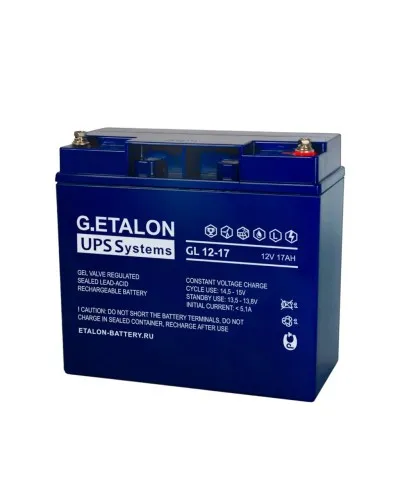 G.ETALON GL 12-17. Аккумулятор герметичный свинцово-кислотный. ETALON в Саратове