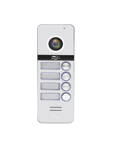 FX-CP80 (СЕРЕБРО) 4КН. Вызывная панель цветная. Fox в Саратове