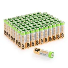 GP Super Alkaline 15A AA (GP 15A-2CRVS80), упак. 80 шт.. Алкалиновые батарейки. GP Batteries