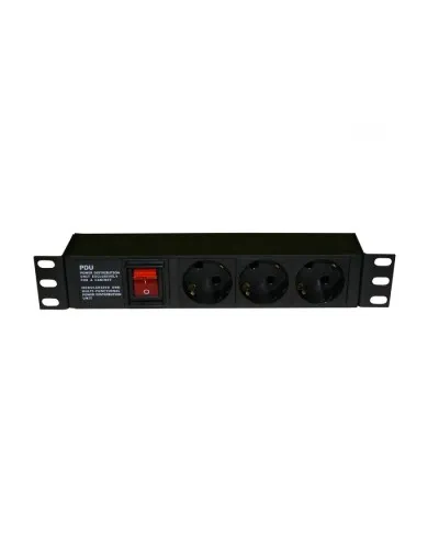 SHE10-3SH-S-IEC. Блок розеток 10. Hyperline в Саратове