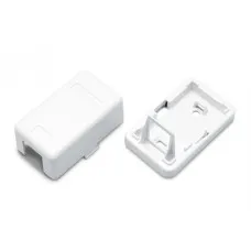 SBB3-1-WH. Корпус настенной розетки. Hyperline