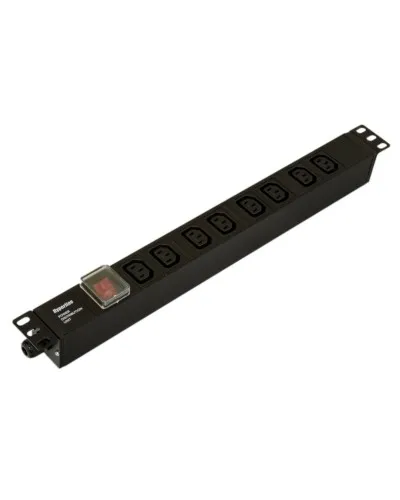 SHE19-8IEC-S-CB. Блок розеток 19. Hyperline в Саратове