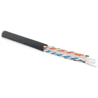 UUTP4R-C6-S23-OUT-LSZH-BK-305. Кабель «витая пара» (LAN) для структурированных систем связи. Hyperline