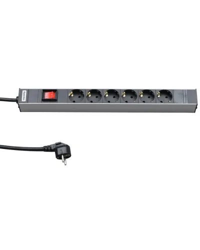 SHE19-6SH-S-2.5EU. Блок розеток 19. Hyperline в Саратове