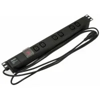 SHE19-6IEC-S-2.5IEC. Блок розеток 19. Hyperline