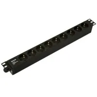 SHE19-9SH-CB. Блок розеток 19. Hyperline