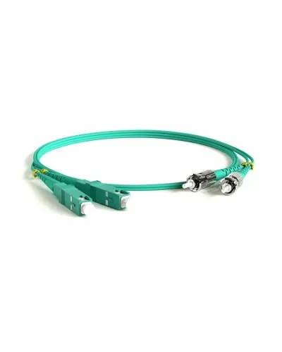 FC-D2-503-SC/PR-ST/PR-H-3M-LSZH-AQ. Патч-корд волоконно-оптический многомодовый. Hyperline в Саратове