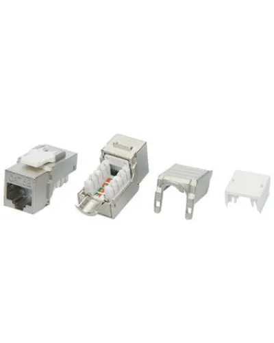KJ9-8P8C-C6A-90-SH-F. Вставка Keystone Jack RJ-45. Hyperline в Саратове
