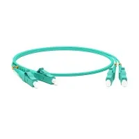 FC-D2-503-SC/PR-ST/PR-H-2M-LSZH-AQ. Патч-корд волоконно-оптический многомодовый. Hyperline