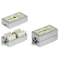 CA-IDC-C5e-SH-F-WH. Проходной адаптер экранированный. Hyperline