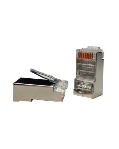 PLUG-8P8C-U-C5-SH-100 (100 шт). Разъем RJ-45. Hyperline в Саратове