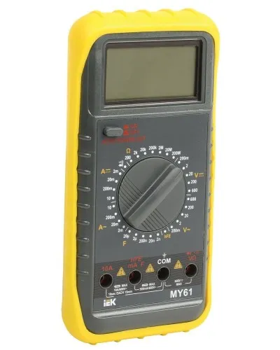 Мультиметр цифровой Professional MY61 (TMD-5S-061). Мультиметр цифровой. IEK в Саратове