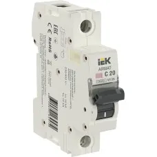 M10N 1P C 20А 10кА ARMAT (AR-M10N-1-C020). Автоматический выключатель. IEK