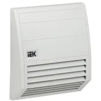 Фильтр c защитным кожухом 125x125 мм (YCE-EF-055-55). Фильтр c защитным кожухом для вентилятора 55м3/час. IEK