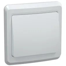 Выключатель 1-клавишный ВС10-1-0-ВБ скрытой установки белый VEGA (EVV10-K01-10-DM). Выключатель. IEK