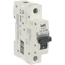 M10N 1P C 50А 10кА ARMAT (AR-M10N-1-C050). Автоматический выключатель. IEK