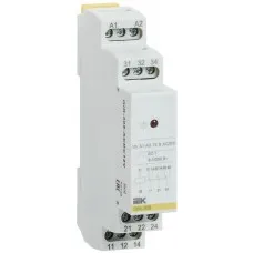 Реле промежуточное модульное OIR 3 контакта 8А 12В AC/DC (OIR-308-ACDC12V). Реле промежуточное модульное. IEK