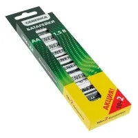 Батарейка Alkaline LR06/AA GENERICA (12 шт) ПРОМО (ABT-LR06-ST-B12-G). Батарейка щелочная. IEK