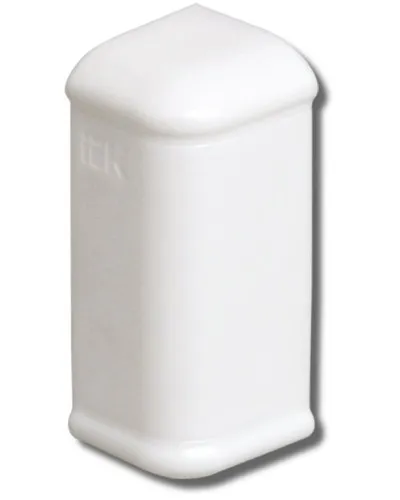 Заглушка 100х40 белая PRIMER (CKK-40D-Z-100-040-K01). Заглушка для кабель-канала. IEK в Саратове