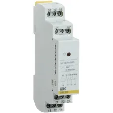 Реле промежуточное модульное OIR 3 контакта 16А 12В AC/DC (OIR-316-ACDC12V). Реле промежуточное модульное. IEK