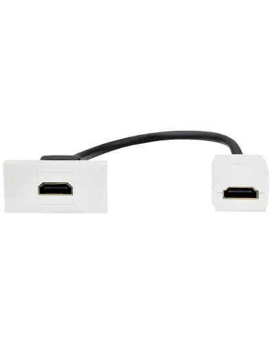 Розетка HDMI M/M PRIMER РКМ-10-00-П белый IEK (PR-KK40D-RH-0-1-K01). Розетка HDMI. IEK в Саратове