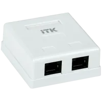 CS2-1C5EF-22. Настенная розетка RJ45. ITK