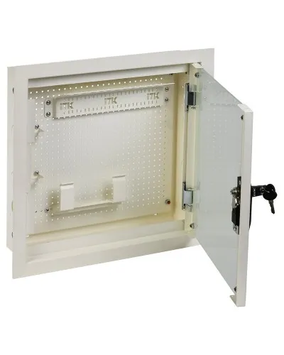 LR16-4H41-G-FR2. Шкаф мультимедиа 2 комнаты 400х400мм. ITK в Саратове