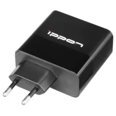 Блок питания Ippon CW45 автоматический 45W 5V-20V 3A 1xUSB 5A (1402820). Блок питания. Ippon
