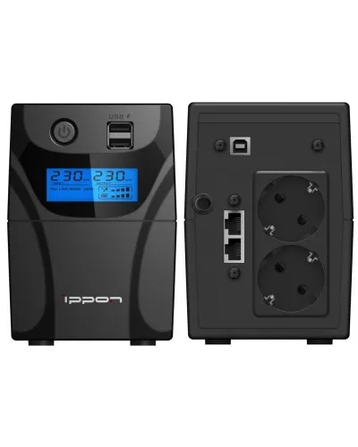 Ippon Back Power Pro II 850 Euro (1005575). Источник бесперебойного питания. Ippon в Саратове