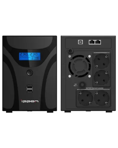 Ippon Smart Power Pro II 1600 Euro (1029742). Источник бесперебойного питания. Ippon в Саратове