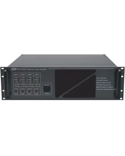 PA-412DP. Усилитель мощности 4-х канальный 4х120 Вт, 100 В. JDM в Саратове