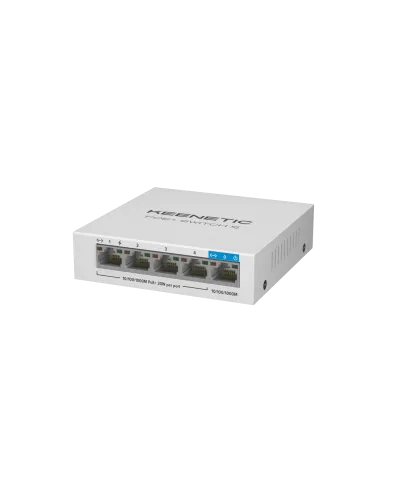 Keenetic KN-4610 (L2) 5х1Гбит/с 4PoE+ 60W. Коммутатор с PoE. KEENETIC в Саратове