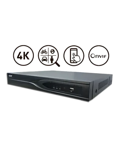 KN-PRO32/2-4K-AI. Видеорегистратор IP 32-канальный. KENO в Саратове