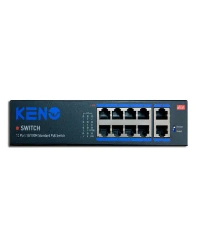 KN-SW802POE+. Коммутатор с питанием по PoE. KENO в Саратове