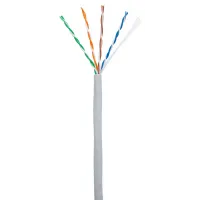 U/UTP 4pair, Cat5e, In, PVC (CCA-UU004-5E-PVC-GY). Кабель «витая пара» (LAN) для структурированных систем связи. NETLAN