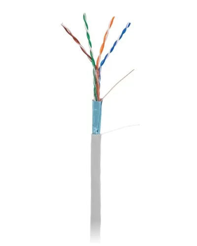 F/UTP 4pair, Cat5e, In, PVC (EC-UF004-5E-PVC-GY). Кабель «витая пара» (LAN) для структурированных систем связи. NETLAN в Саратове