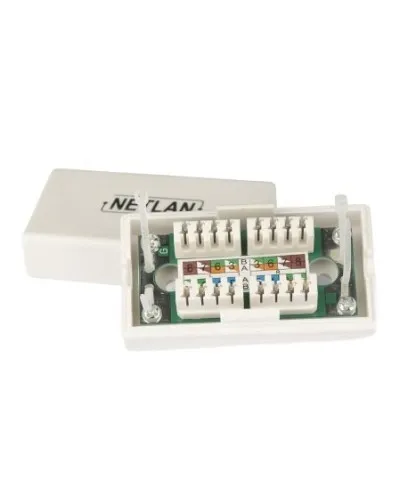 EC-UCB-IDC-UD2-WT-10 (10 шт). Проходной соединитель. NETLAN в Саратове