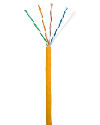 U/UTP 4pair, Cat5e, In, LSZH (EC-UU004-5E-LSZH-OR-1). Кабель «витая пара» (LAN) для структурированных систем связи. NETLAN в Саратове