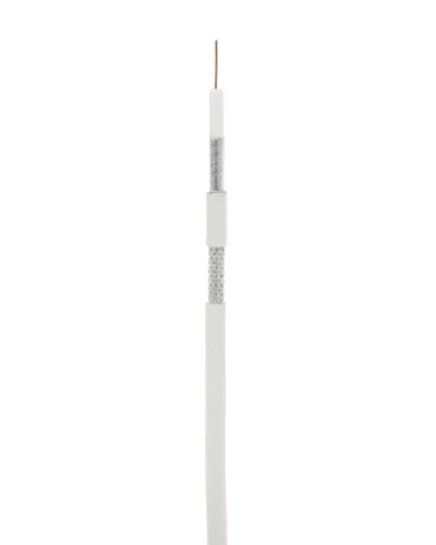 RG-6 CCS, In, PVC (UEC-C2-32123A-WT-3). Кабель коаксиальный омедненный. NETLAN в Саратове