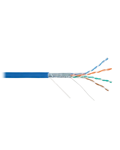 F/UTP 4pair, Cat5e, Solid, In, нг(А)-HF (NMC 4200C-BL). Кабель «витая пара» (LAN) для структурированных систем связи. NIKOMAX в Саратове
